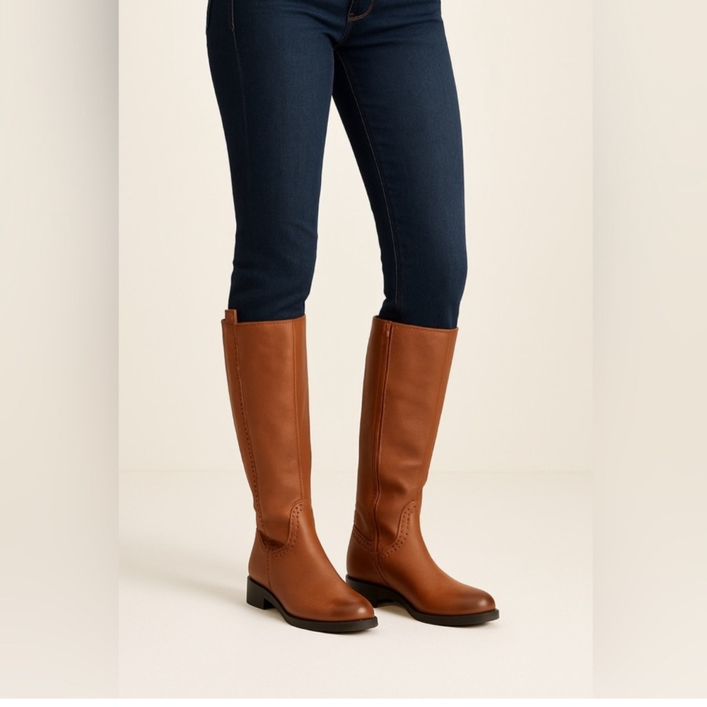 Sam Edelman Prina 2 Riding Boots – Size 9M – Wide Calf Women's Blue Jeans